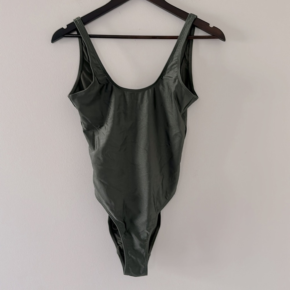 NWT DIXPERFECT Malibu Retro 80s/90s Inspired High Cut Low Back One Piece